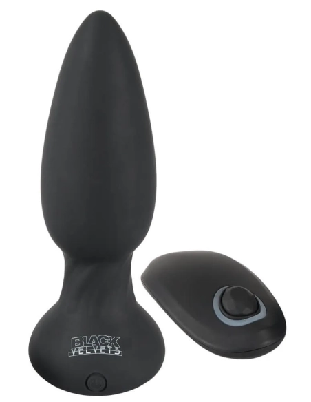 E-shop Black Velvets - nabíjací análny kolík na diaľkové ovládanie