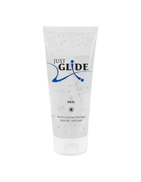 E-shop Just Glide análny lubrikant (200 ml). Vyrobený je zo 7 liečivých rastlín, ktoré pokožku vyživujú a ukľudňujú, a tak je mimoriadne vhodný na análny styk, vďaka svojmu zloženiu je vhodný aj na citlivú pokožku.