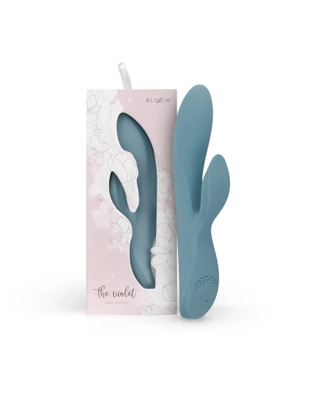 E-shop Bloom Violet Rabbit - nabíjací vibrátor na bid G s ramienkom na klitoris